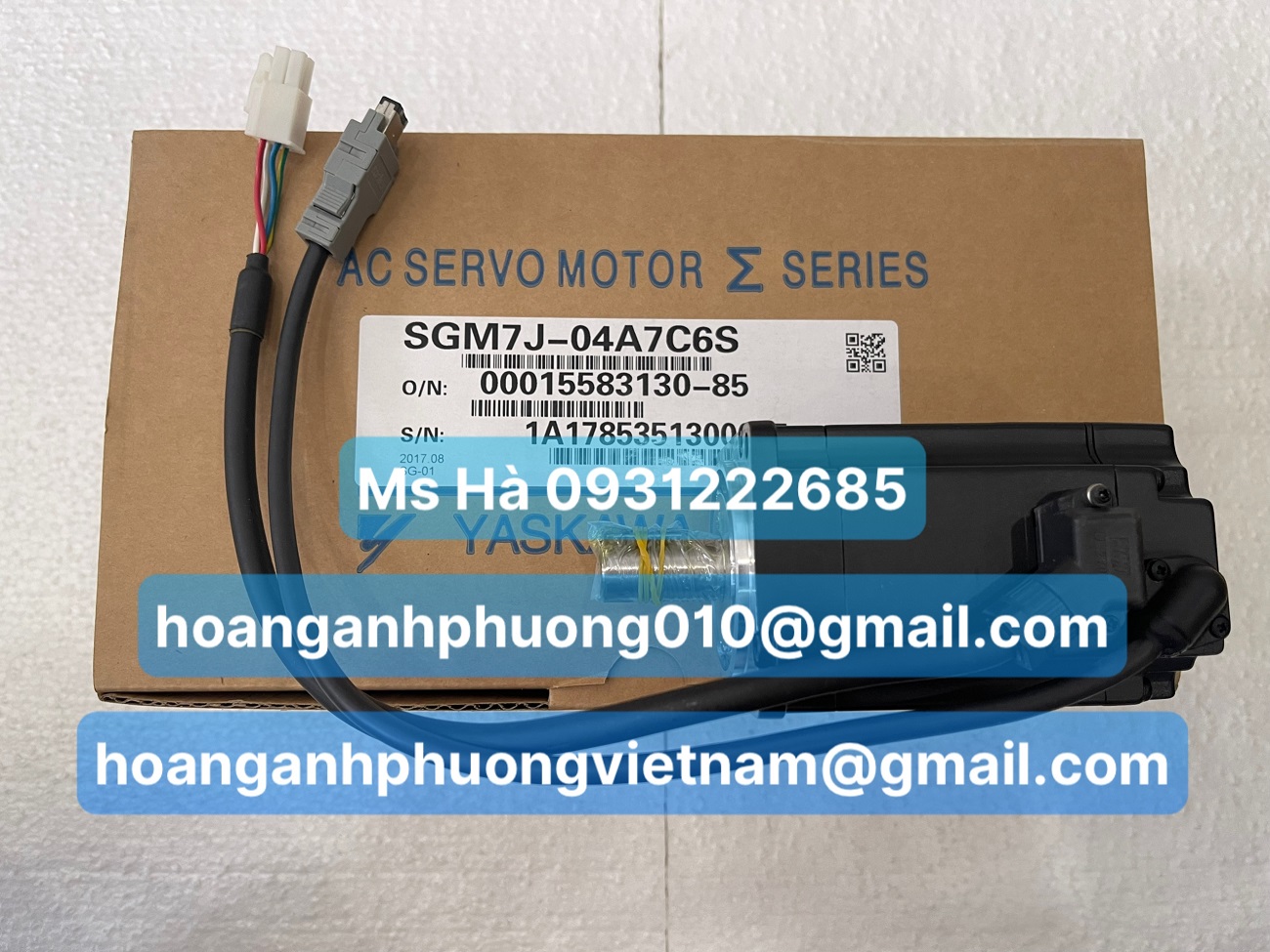 Hiệu suất vượt trội dòng động cơ SGM7J-04A7C6S Yaskawa
